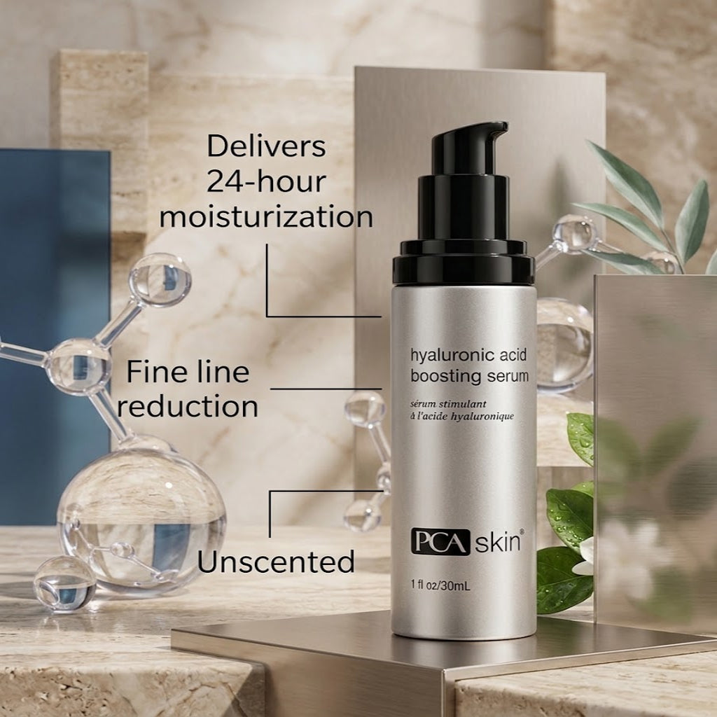 PCA SKIN Hyaluronic Acid Boosting Serum. 1 fl oz / 30 ml