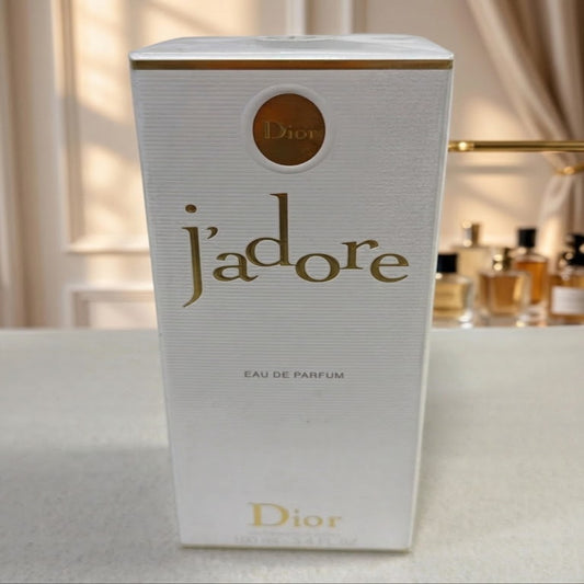 Title  Dior J’adore Eau de Parfum for Women 3.4 oz / 100 ml Full Size Sealed in Box