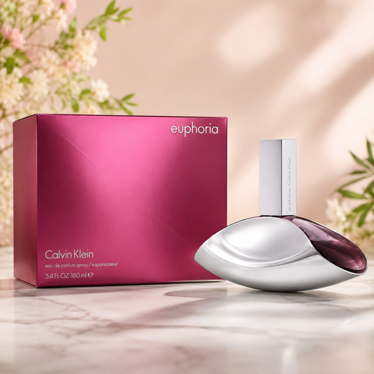 Calvin Klein Euphoria Eau de Parfum Spray for Women, 5.4 oz / 160 ml, New