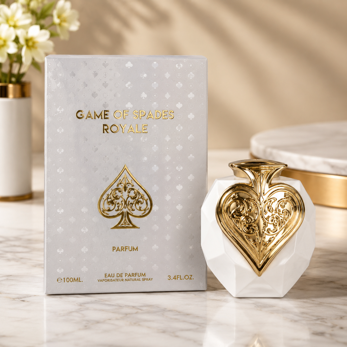 # Jo Milano Game of Spades Royale Parfum Spray 100ml Oud Wood – Open Box
