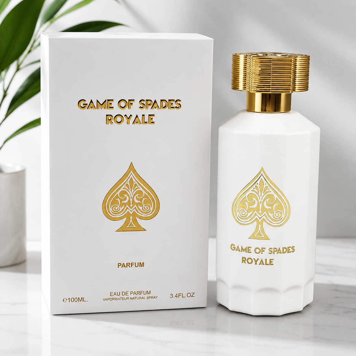 # Jo Milano Game of Spades Royale Parfum Spray 100ml Oud Wood – Open Box