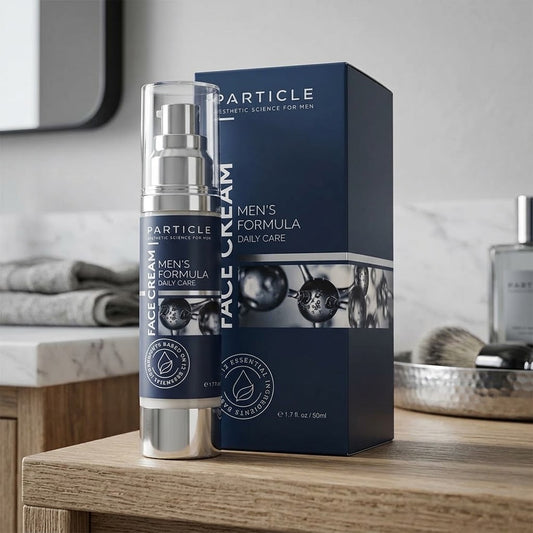 Particle Face Cream for Men 6-in-1 Anti-Aging Moisturizer 1.7 Oz/ 50ml